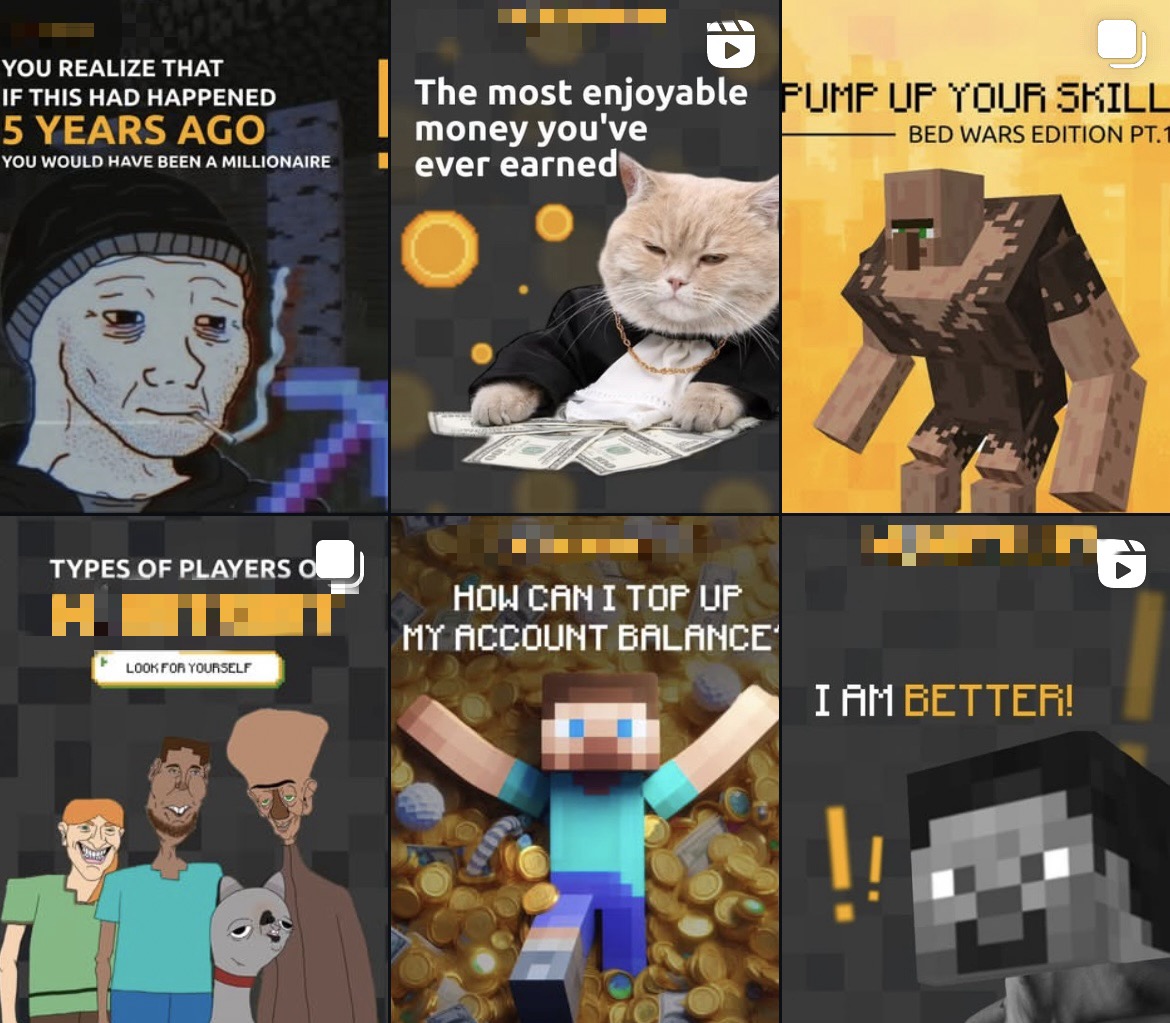 Відділ маркетингу для платформи Minecraft: наш кейс