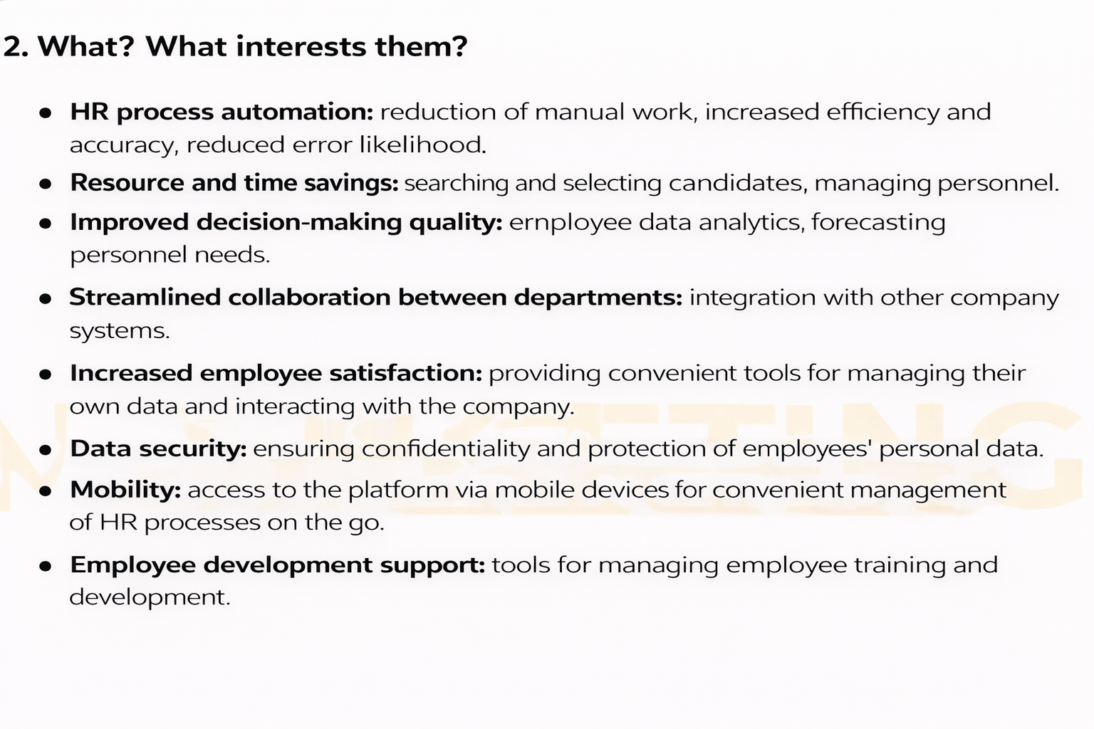 Integrated marketing strategy for a mobile scanner: our case study