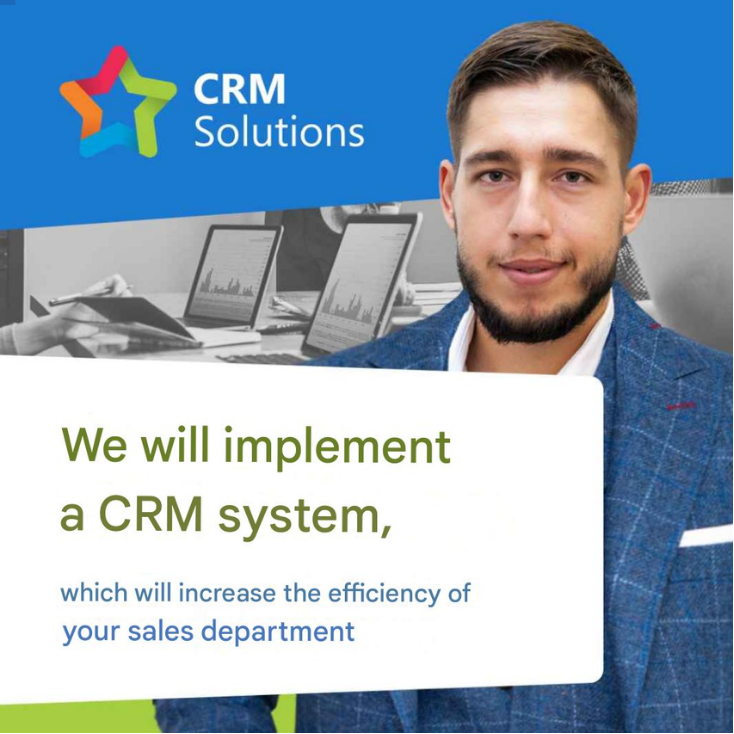 CRM Solutions — How we created an effective marketing department for a CRM integrator and attracted 150+ leads per month