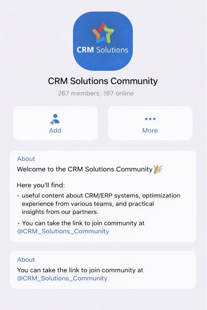 CRM Solutions — How we created an effective marketing department for a CRM integrator and attracted 150+ leads per month