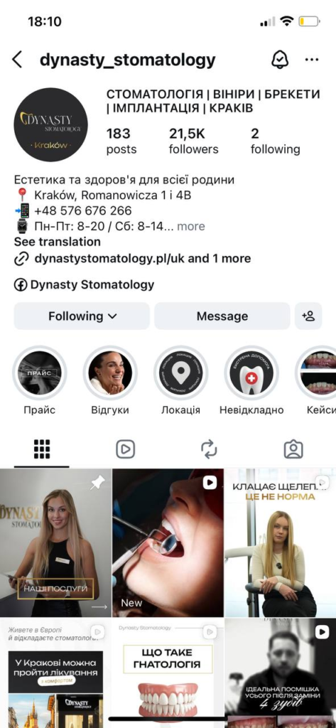 How a dental clinic in Kraków reached full capacity and opened a second branch — a case study by Solve Marketing